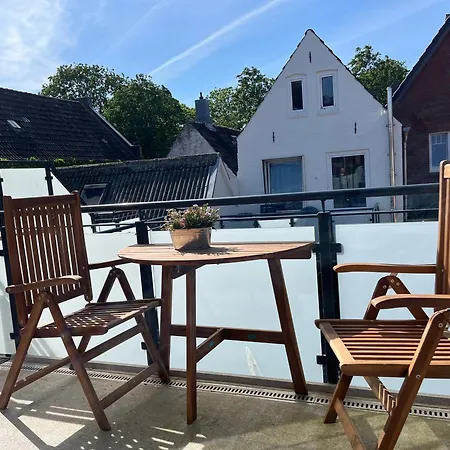 Loftwohnung 2 Simmerdeis An Der Gracht Friedrichstadt Extérieur photo