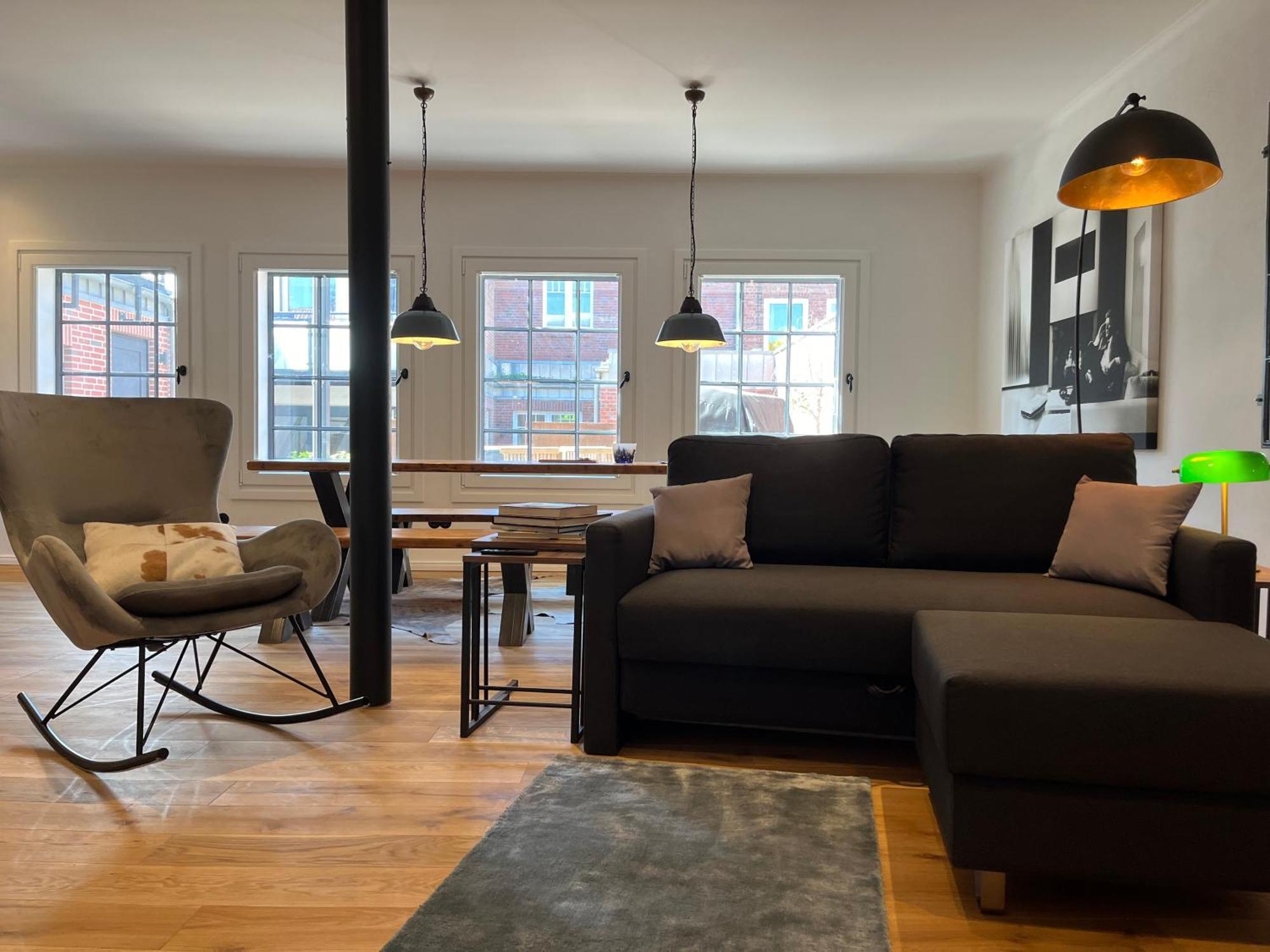 Appartement Loftwohnung 2 Simmerdeis An Der Gracht Friedrichstadt